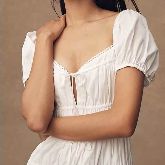 Reformation Rhett Dress White - Picture 1 of 7